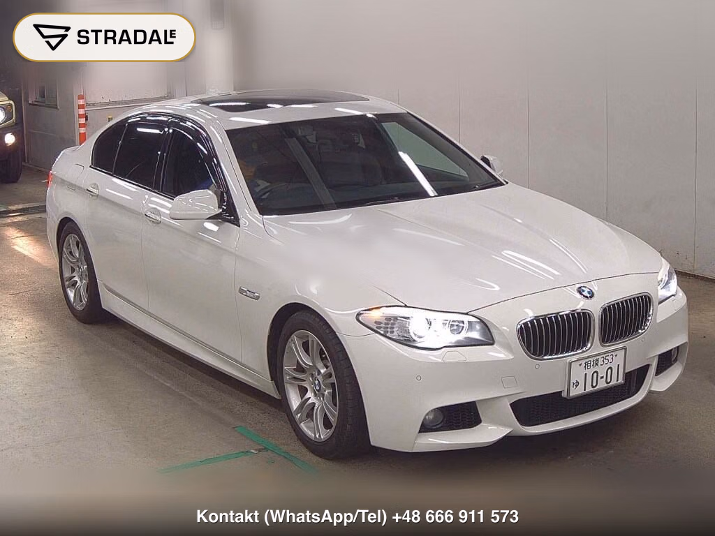 BMW 5 SERIES 4D 535I M-SPORT PACKAGE 2011, aukcja z Japonii, zdjęcie 1
