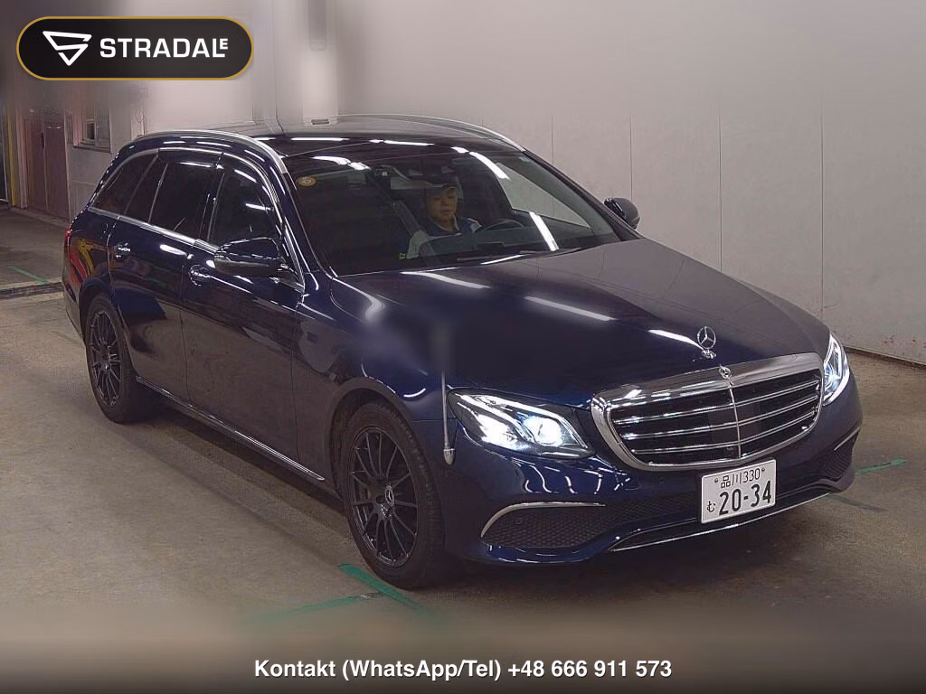 MERCEDES BENZ E-CLASS STATIONWAGON 4WD E450 4MATIC STATIONWAGON EXCLUSIVE 2019, aukcja z Japonii, zdjęcie 1