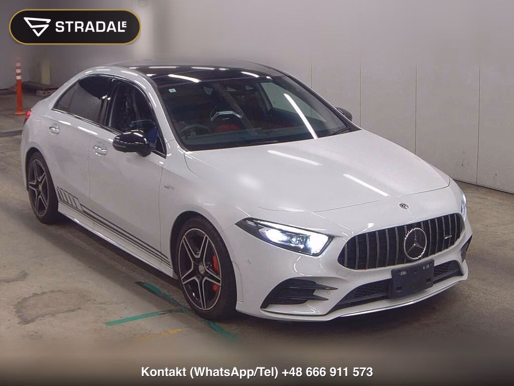MERCEDES AMG A-CLASS 4D 4WD A35 4 MATIC SEDAN 2021, aukcja z Japonii, zdjęcie 1