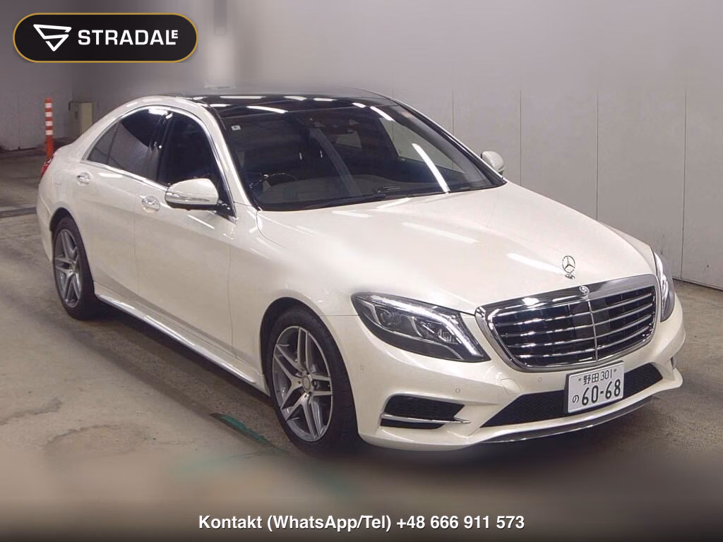 MERCEDES BENZ S-CLASS 4D S300H EXCLUSIVE 2016, aukcja z Japonii, zdjęcie 1