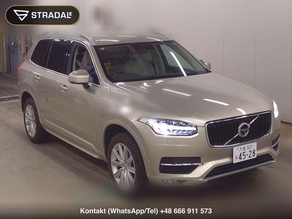 VOLVO XC90 4WD T5 AWD MOMENTUM 2016, aukcja z Japonii, zdjęcie 1