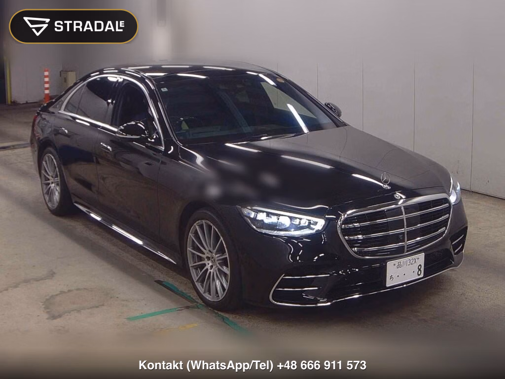 MERCEDES BENZ S-CLASS 4D 4WD S500 4MATIC AMG LINE 2022, aukcja z Japonii, zdjęcie 1