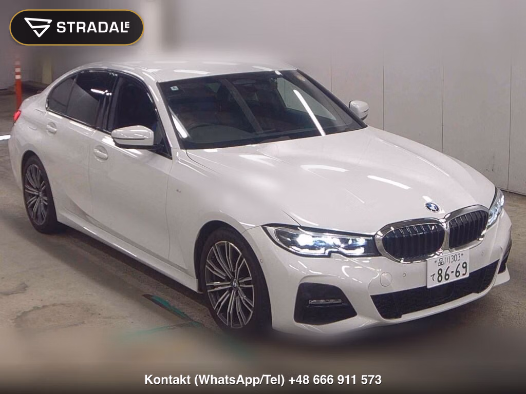 BMW 3 SERIES 4D 4WD 320D XDRIVE M SPORT 2022, aukcja z Japonii, zdjęcie 1