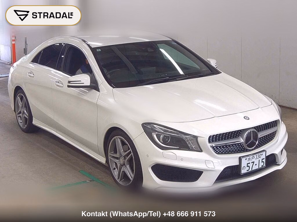 MERCEDES BENZ CLA-CLASS CLA180 AMG LINE 2016, aukcja z Japonii, zdjęcie 1