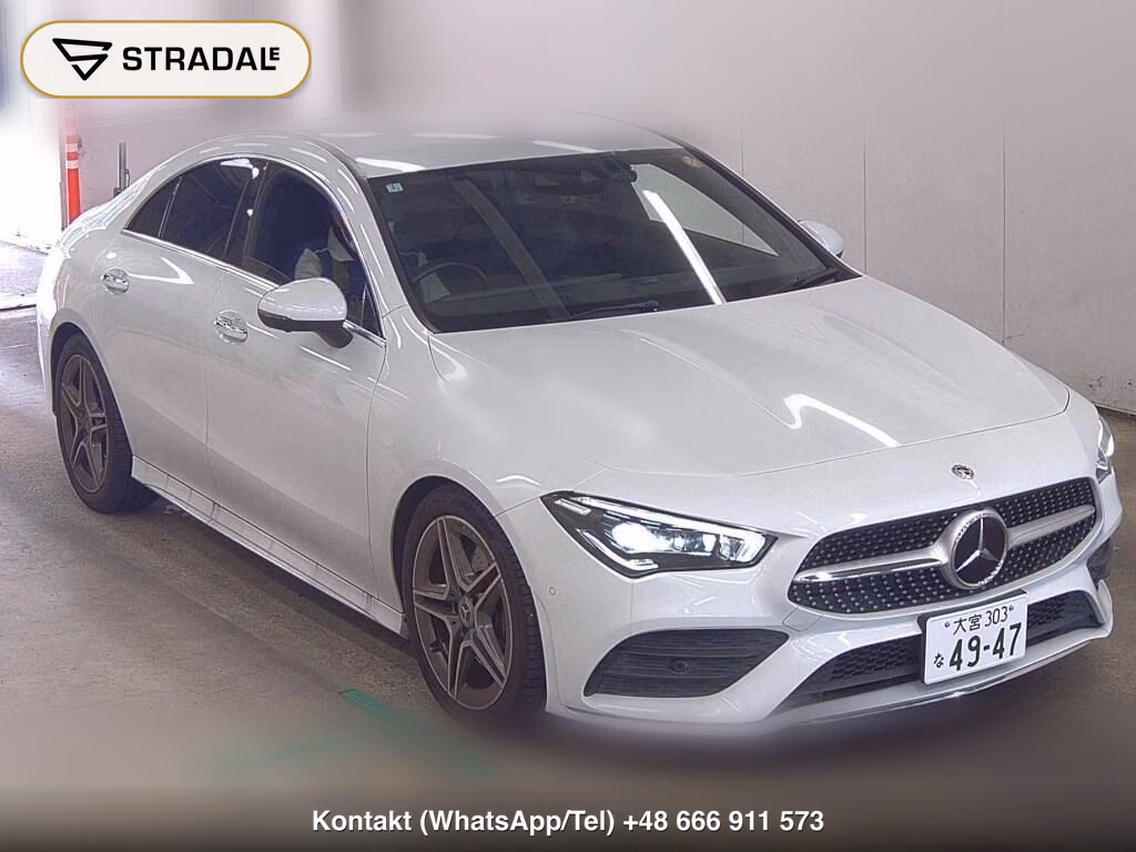 MERCEDES BENZ CLA-CLASS CLA200D AMG LINE 2022, aukcja z Japonii, zdjęcie 1