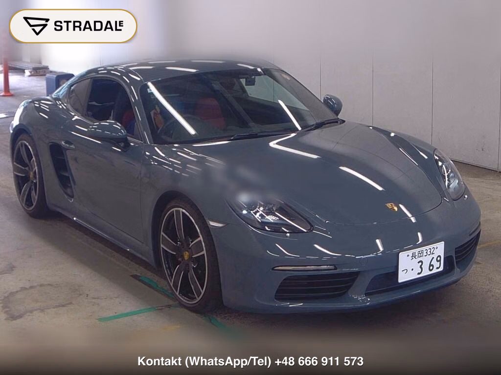 PORSCHE 718 CAYMAN 2018, aukcja z Japonii, zdjęcie 1