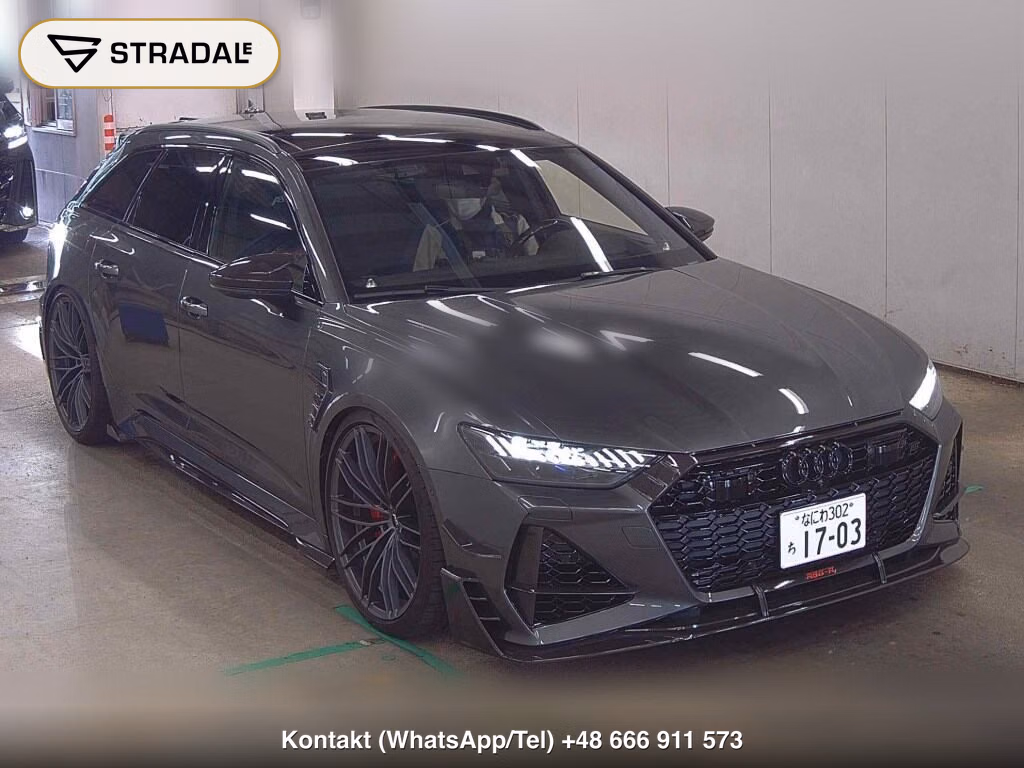 AUDI RS6 AVANT 4WD BASE GRADE 2020, aukcja z Japonii, zdjęcie 1