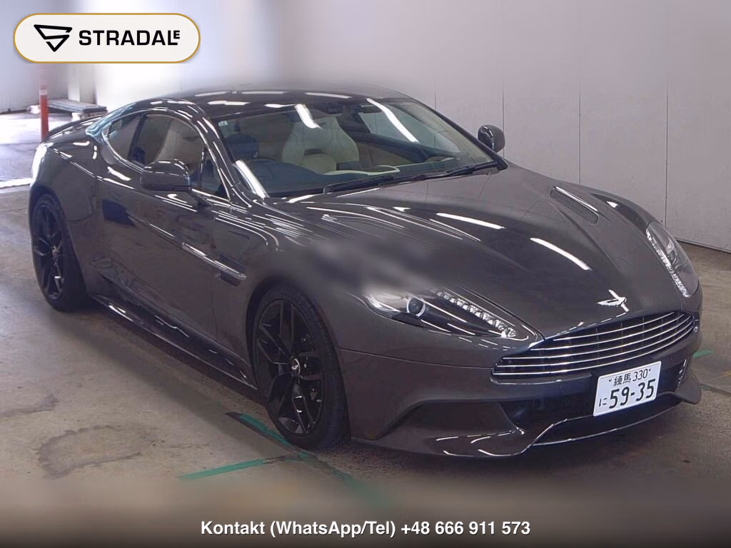 ASTON MARTIN VANQUISH CP BASE GRADE 2017, aukcja z Japonii, zdjęcie 1