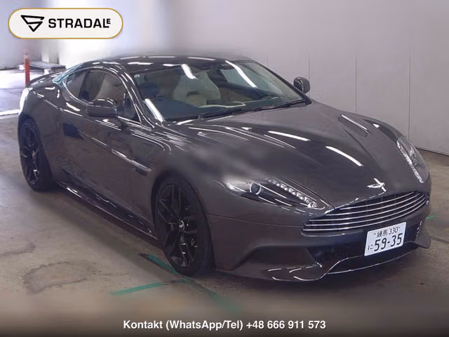 ASTON MARTIN VANQUISH CP BASE GRADE 2017, samochód z aukcji Japonii