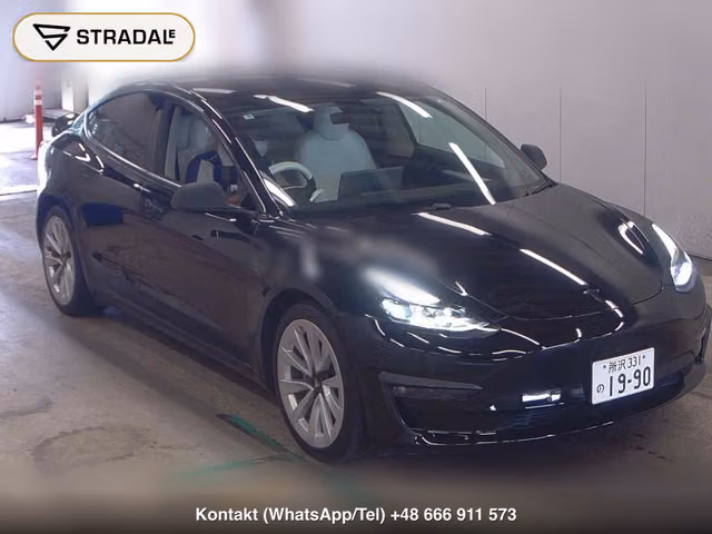TESLA MODEL 3 4WD LONG RANGE 2021, samochód z aukcji Japonii
