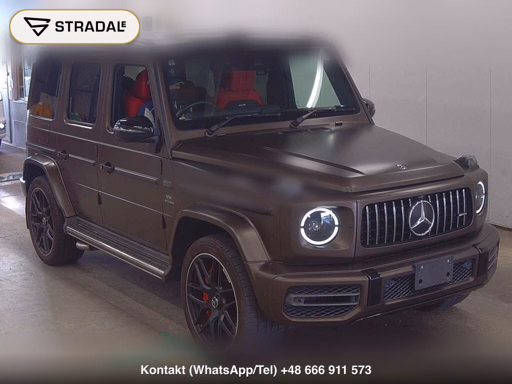 MERCEDES AMG G-CLASS 4WD G63 2019, aukcja z Japonii, zdjęcie 1