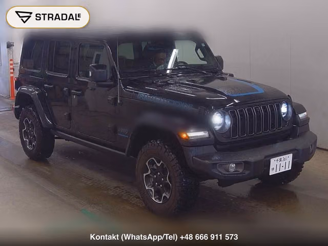 CHRYSLER JEEP JEEP WRANGLER UNLIMITED 4WD RUBICON 4XE 2022, samochód z aukcji Japonii