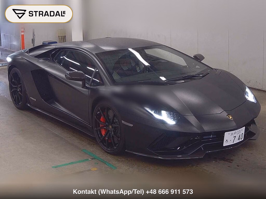 LAMBORGHINI AVENTADOR CP 4WD S 2021, aukcja z Japonii, zdjęcie 1