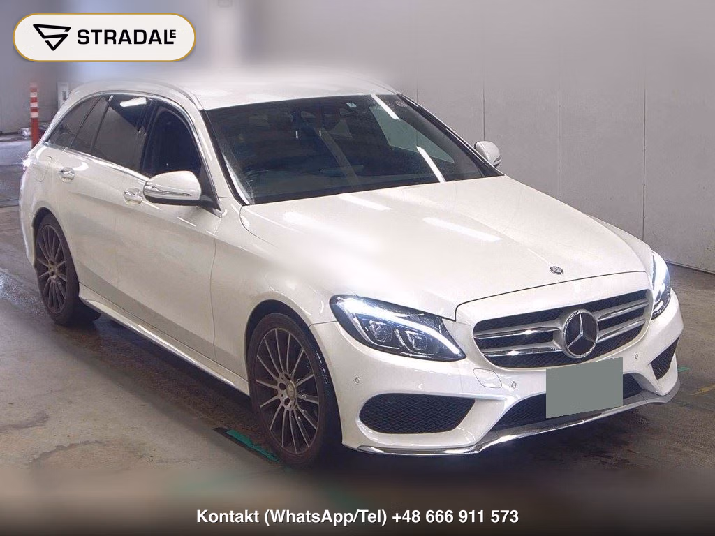MERCEDES BENZ C-CLASS STATIONWAGON C250 STATIONWAGON SPORTS 2015, aukcja z Japonii, zdjęcie 1