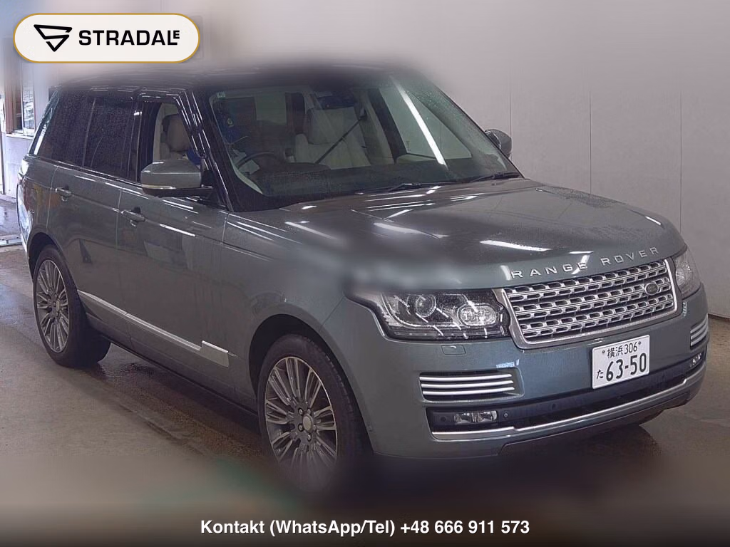 LAND ROVER RANGE ROVER 4WD 5.0 V8 SUPERCHARGED VOGUE 2014, aukcja z Japonii, zdjęcie 1