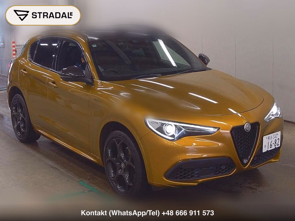 ALFA ROMEO STELVIO 4WD 2.0 TURBO Q4 VELOCE GT JUNIOR 2022, aukcja z Japonii, zdjęcie 1