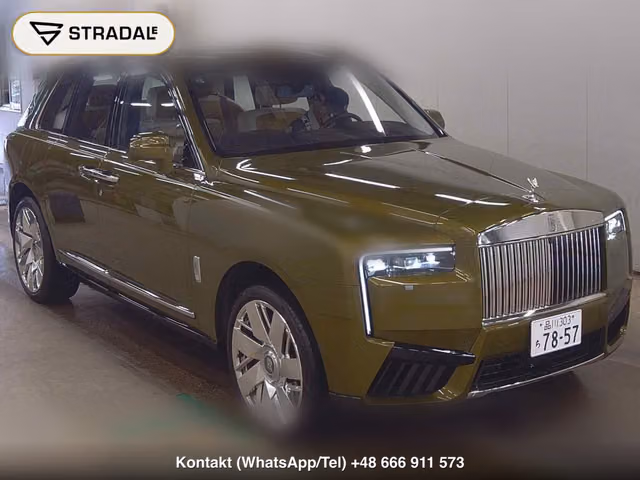 ROLLS-ROYCE CULLINAN 4WD BASE GRADE 2025, samochód z aukcji Japonii