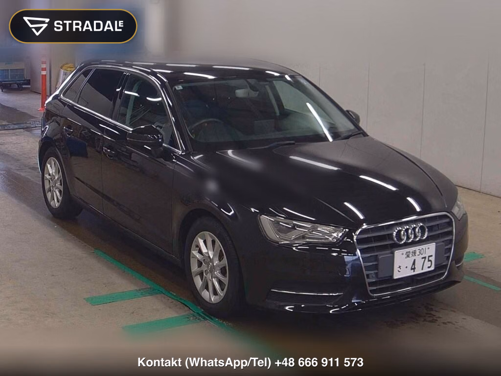 AUDI A3 5D SPORTS BACK 1.4TFSI 2016, aukcja z Japonii, zdjęcie 1