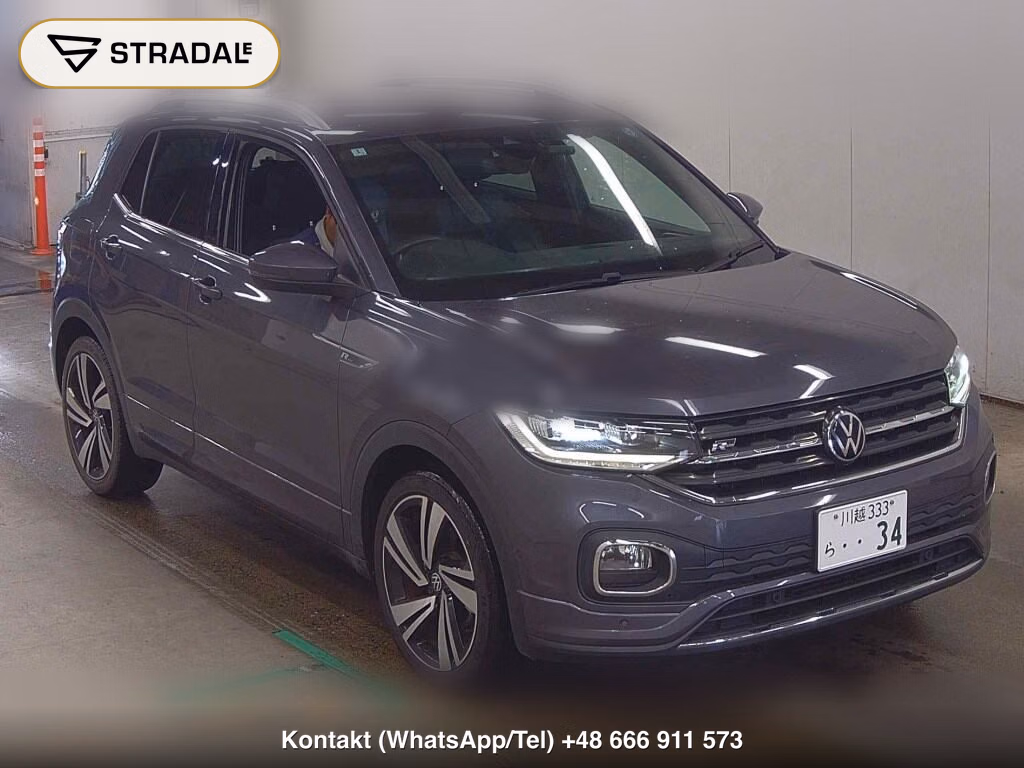 VOLKSWAGEN T-CROSS TSI R-LINE 2022, aukcja z Japonii, zdjęcie 1