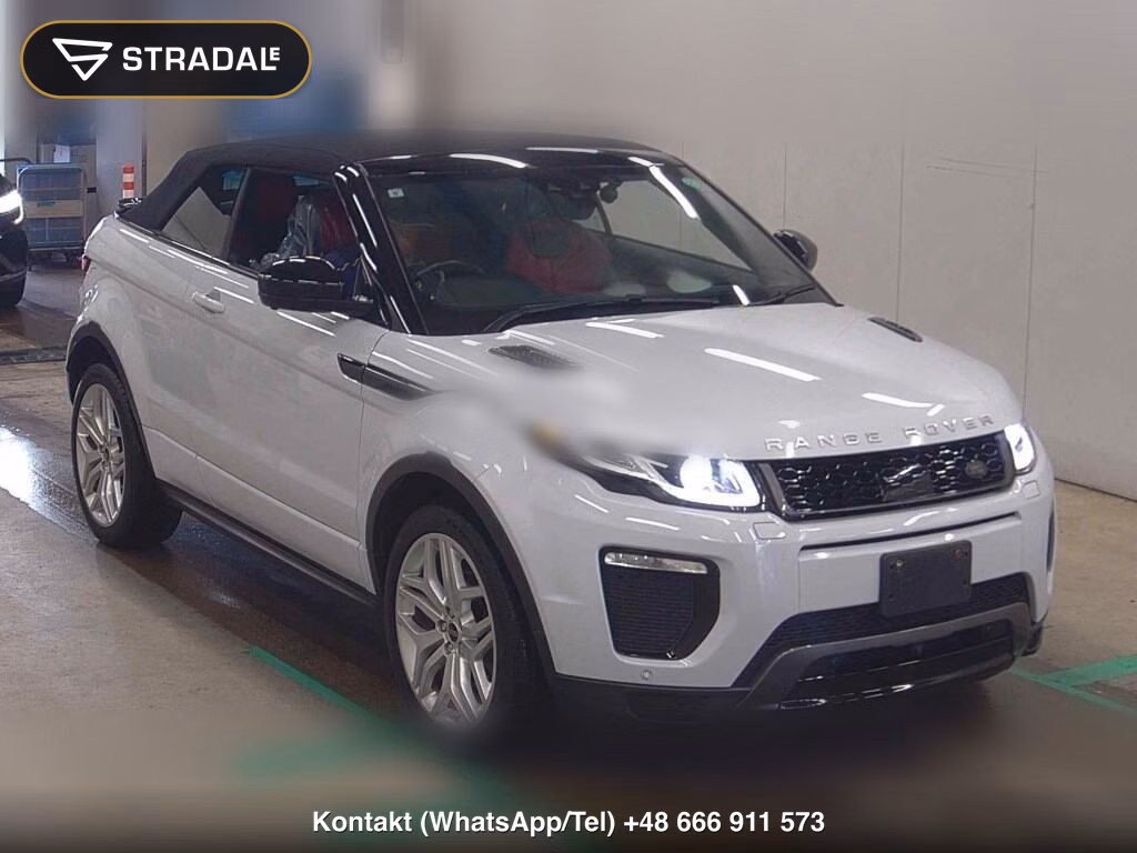 LAND ROVER RANGE ROVER EVOQUE CONVERTIBLE 4 HSE DYNAMIC 2017, aukcja z Japonii, zdjęcie 1
