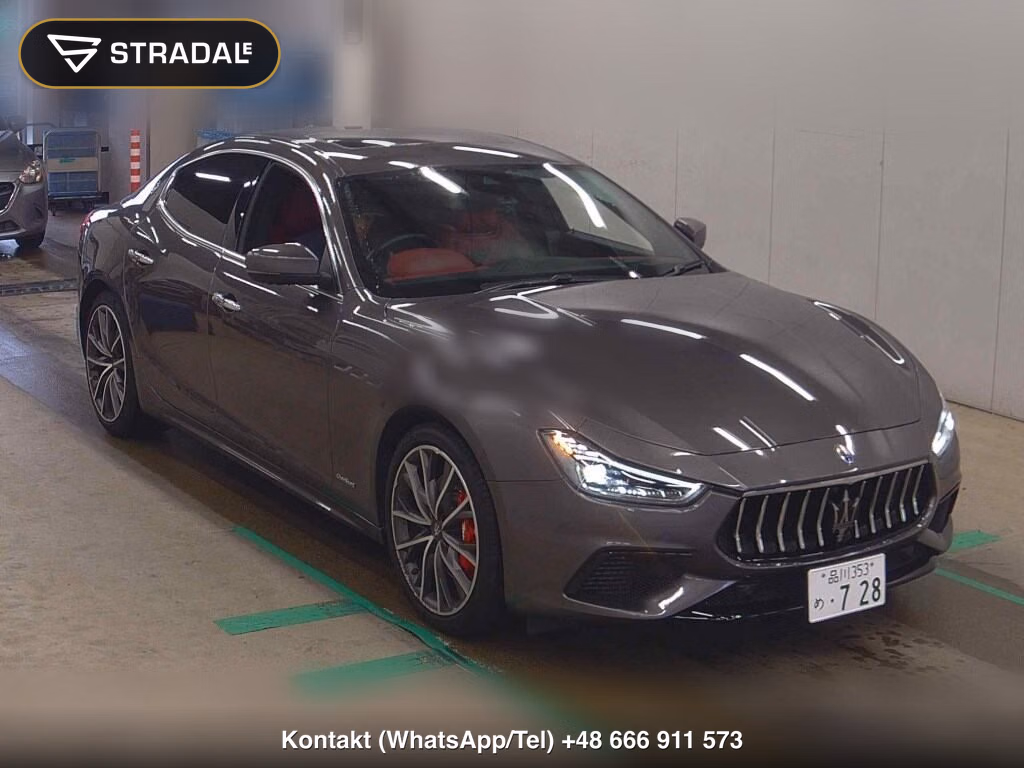 MASERATI GHIBLI 4D GRANSPORT 2021, aukcja z Japonii, zdjęcie 1