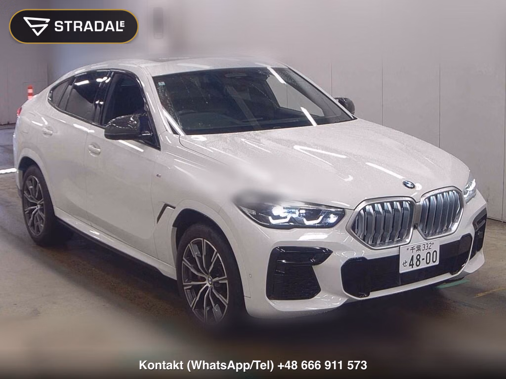 BMW X6 4WD XDRIVE 35D M-SPORT 2022, aukcja z Japonii, zdjęcie 1