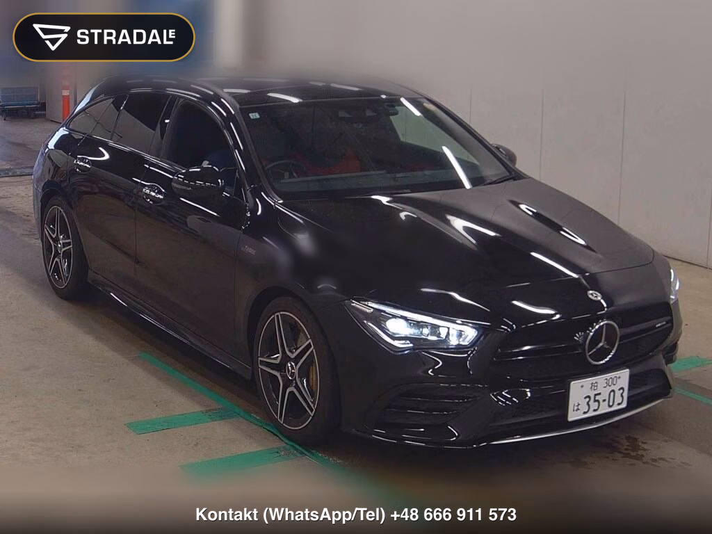 MERCEDES AMG CLA-CLASS SHOOTING BRAKE 4WD CLA35 4MATIC 2021, aukcja z Japonii, zdjęcie 1