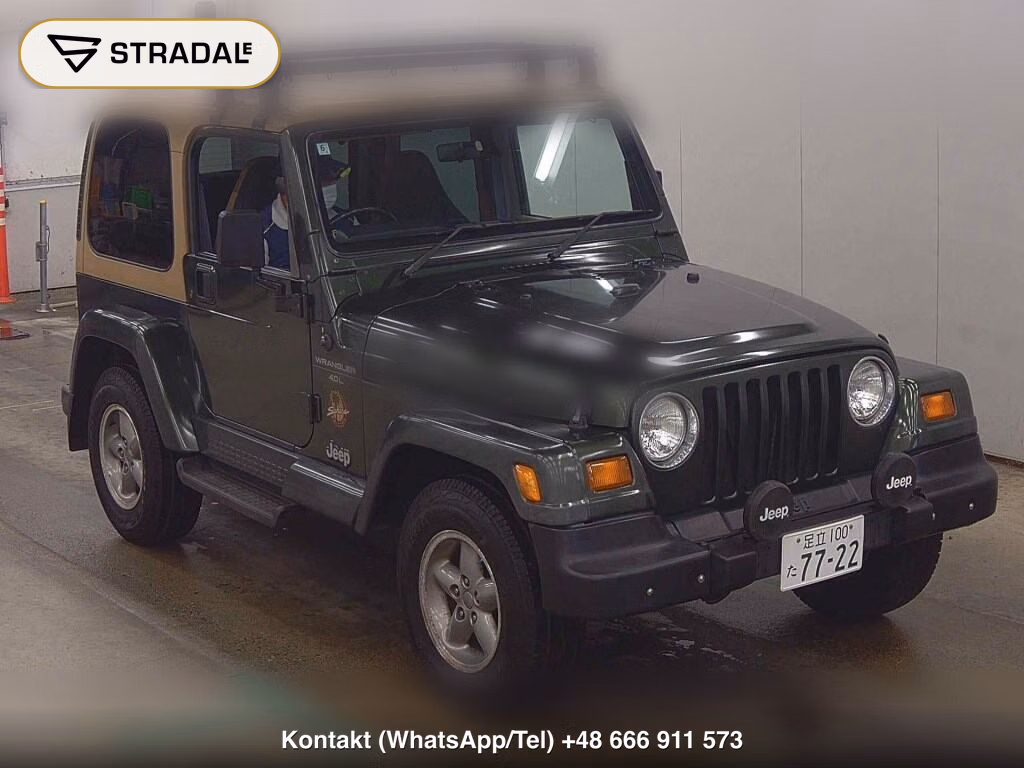 CHRYSLER JEEP JEEP WRANGLER 4WD SAHARA 1998, aukcja z Japonii, zdjęcie 1
