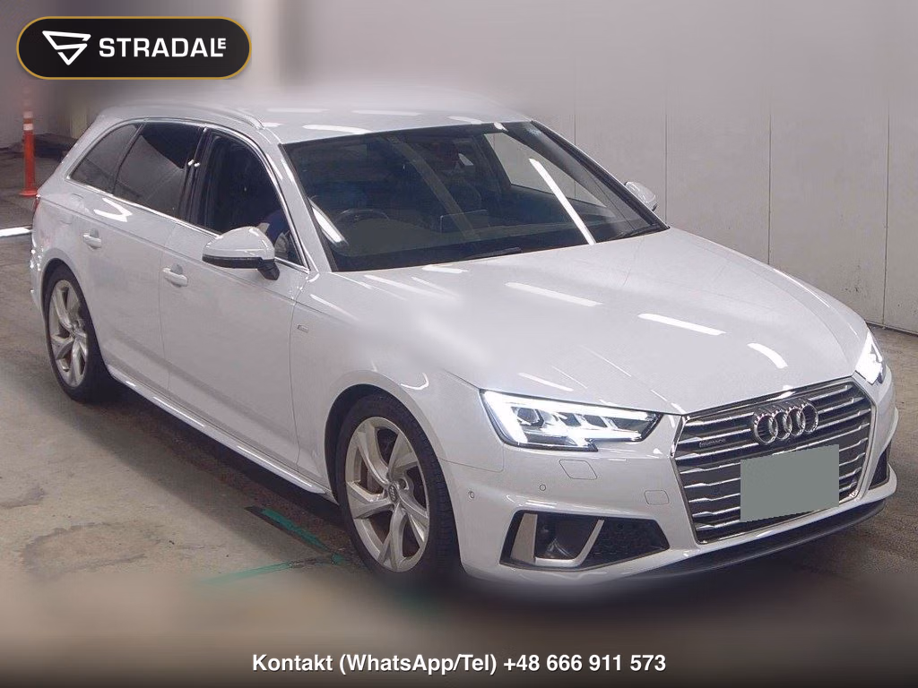 AUDI A4 AVANT 4WD 45TFSI QUATTRO SPORT S LINE PACKAGE 2019, aukcja z Japonii, zdjęcie 1