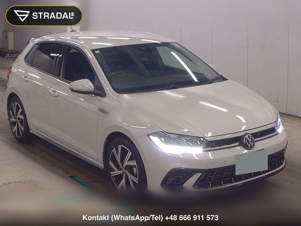 VOLKSWAGEN POLO 5D TSI R-LINE 2022, aukcja z Japonii, zdjęcie 1