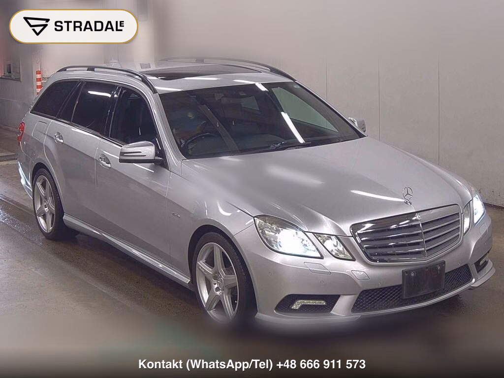 MERCEDES BENZ E-CLASS STATIONWAGON E250 BLUEEFFICIENCY STATIONWAGON AVANTGA 2011, aukcja z Japonii, zdjęcie 1