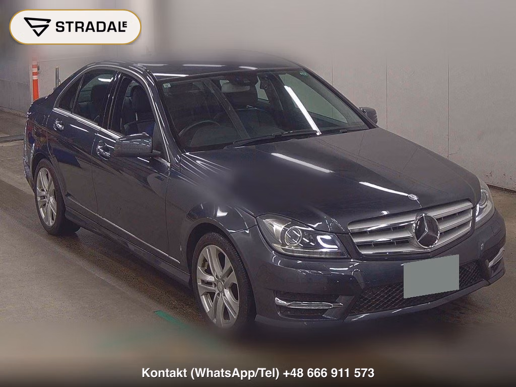 MERCEDES BENZ C-CLASS 4D C180 AVANTGARDE 2013, aukcja z Japonii, zdjęcie 1