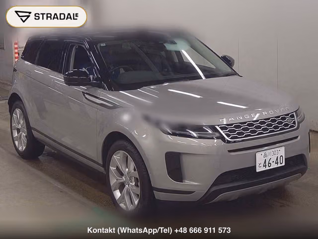 LAND ROVER RANGE ROVER EVOQUE 4WD SE P200 2020, samochód z aukcji Japonii