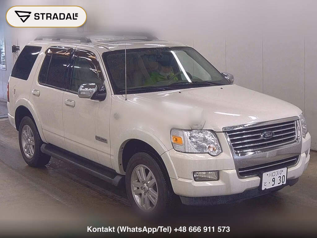 FORD EXPLORER 5D 4WD XLT EXCLUSIVE 2008, aukcja z Japonii, zdjęcie 1