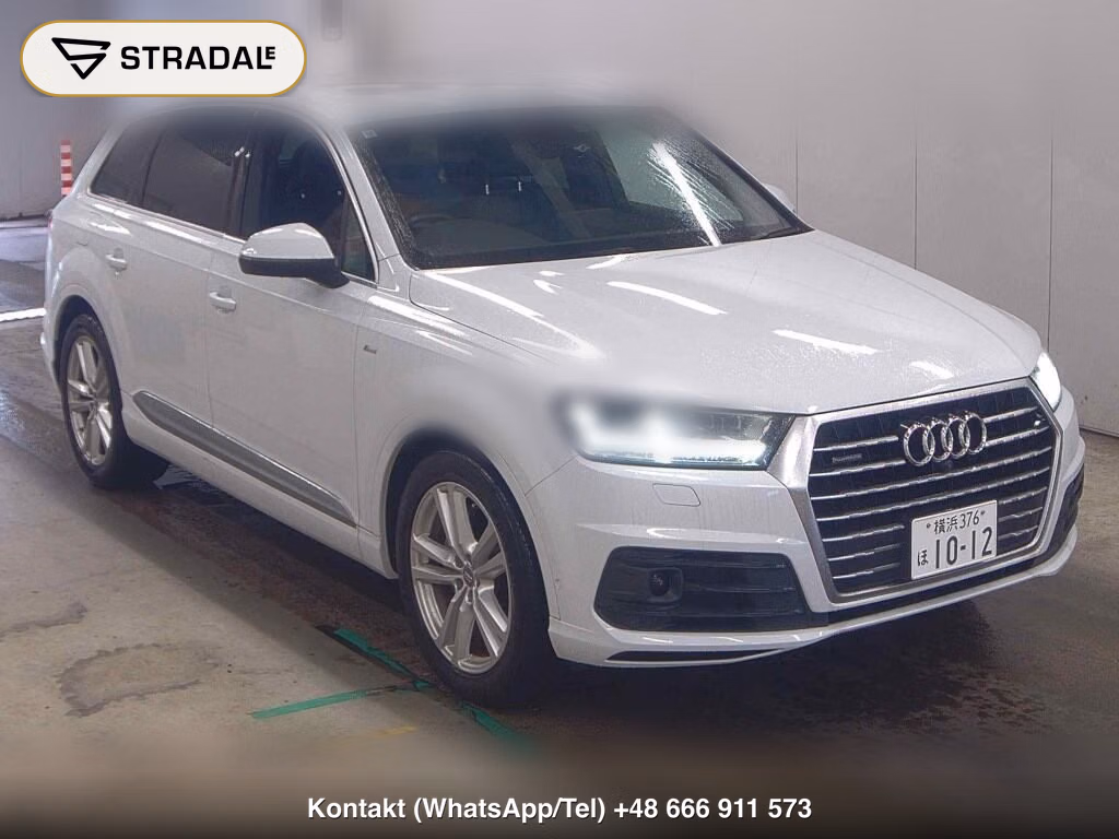 AUDI Q7 4WD 45TFSI QUATTRO S LINE PACKAGE 2019, aukcja z Japonii, zdjęcie 1