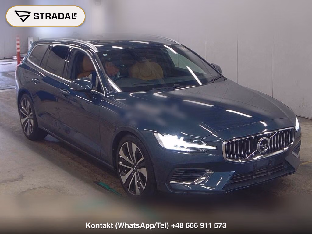 VOLVO V60 4WD RECHARGE PLUG-IN HYBRID T6 AWD INSCRIPTI 2021, aukcja z Japonii, zdjęcie 1