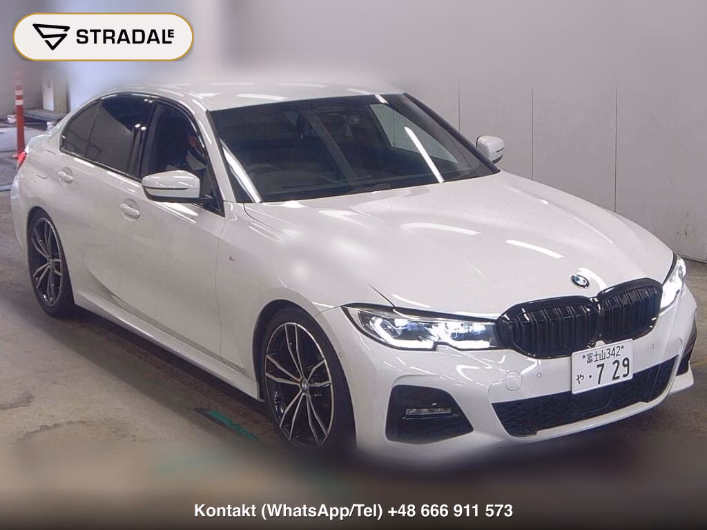 BMW 3 SERIES 4D 4WD 320D XDRIVE M SPORT 2019, aukcja z Japonii, zdjęcie 1