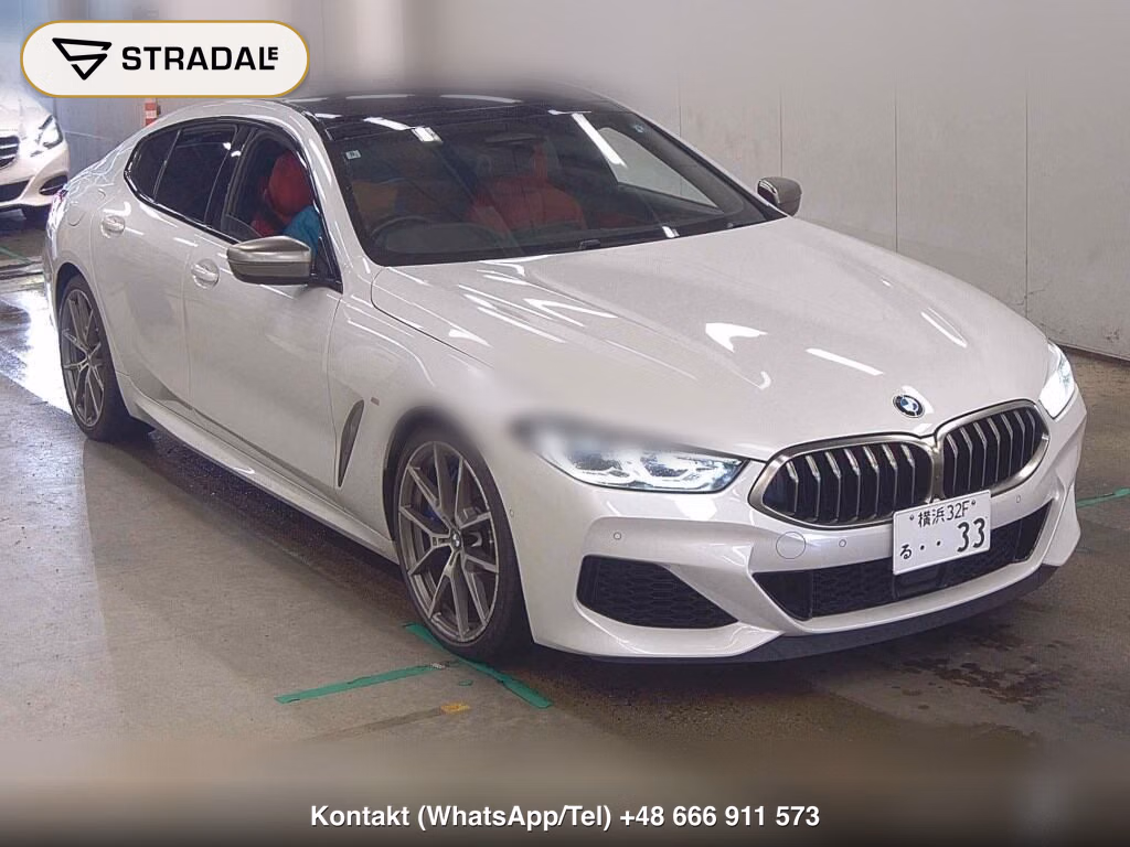 BMW 8 SERIES 4D 4WD M850I XDRIVE GRAN COUPE 2020, aukcja z Japonii, zdjęcie 1