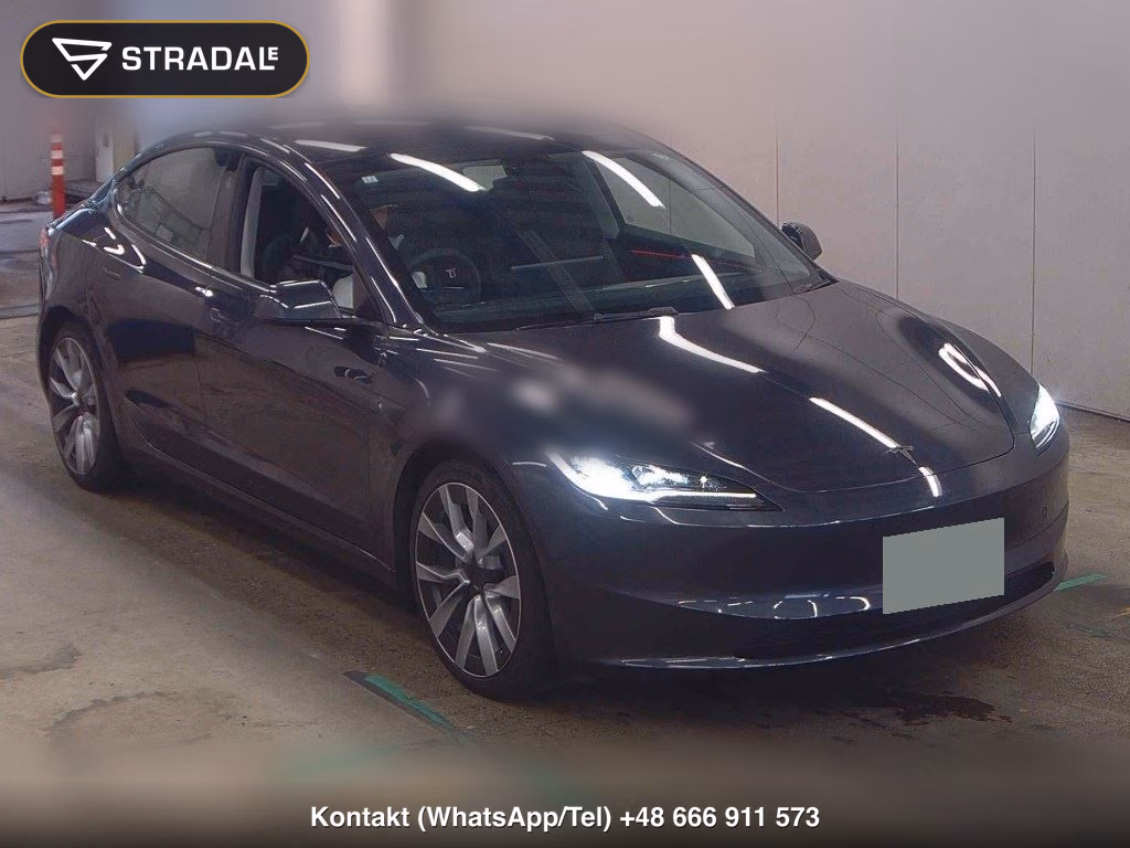 TESLA MODEL 3 4WD LONG RANGE 2023, aukcja z Japonii, zdjęcie 1
