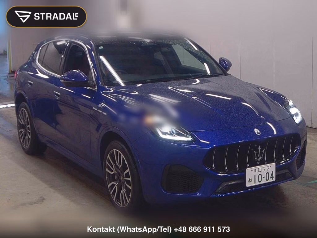 MASERATI GRECALE 4WD 2024, aukcja z Japonii, zdjęcie 1