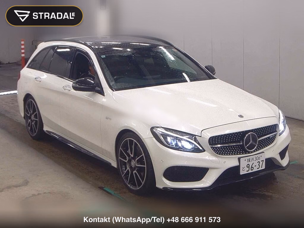 MERCEDES AMG C-CLASS STATIONWAGON 4WD C43 4MATIC STATIONWAGON 2016, aukcja z Japonii, zdjęcie 1