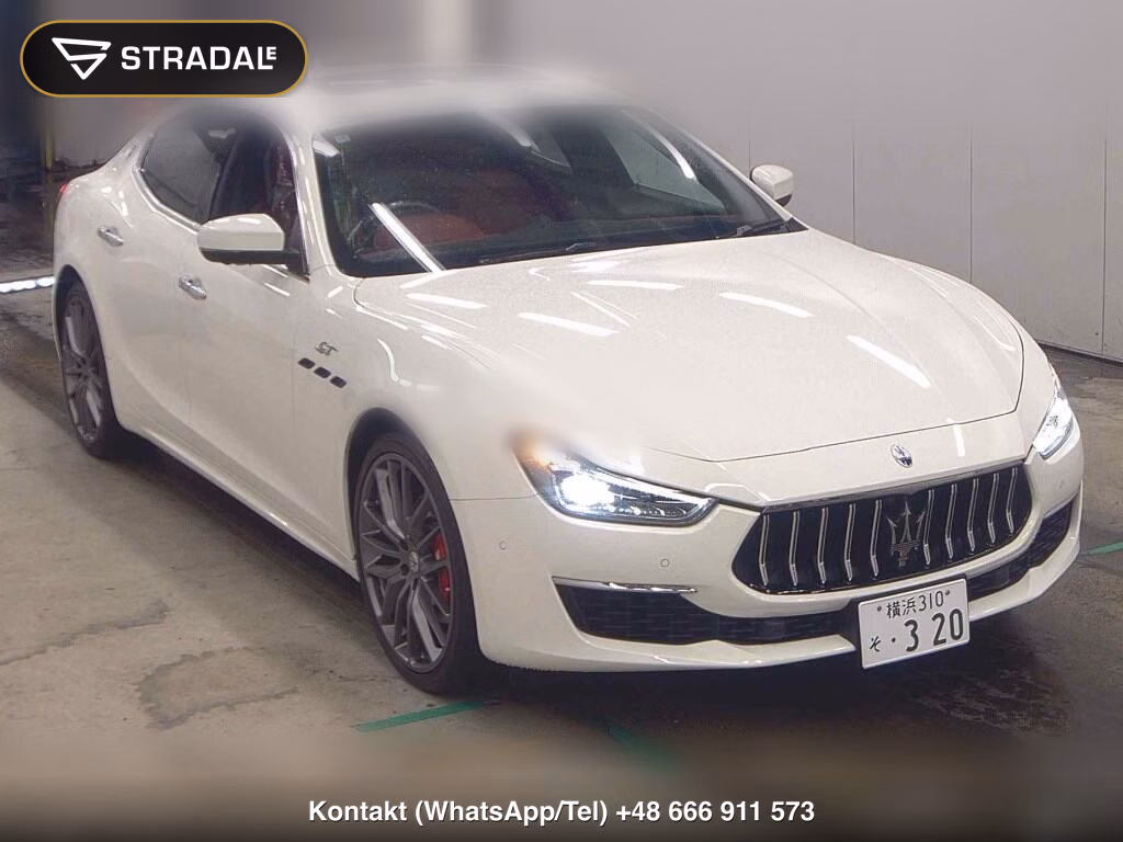 MASERATI GHIBLI 4D 2022, aukcja z Japonii, zdjęcie 1