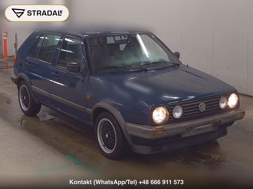 VOLKSWAGEN GOLF 5D CLI 1989, aukcja z Japonii, zdjęcie 1
