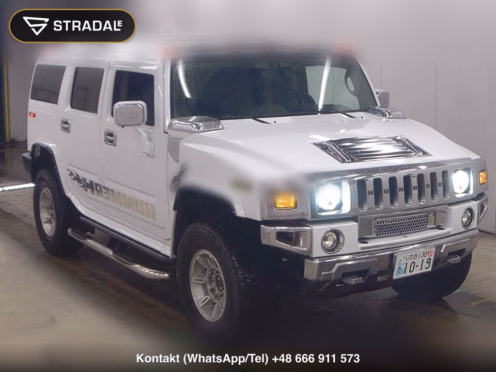 HUMMER H2 5D 4WD 2002, aukcja z Japonii, zdjęcie 1