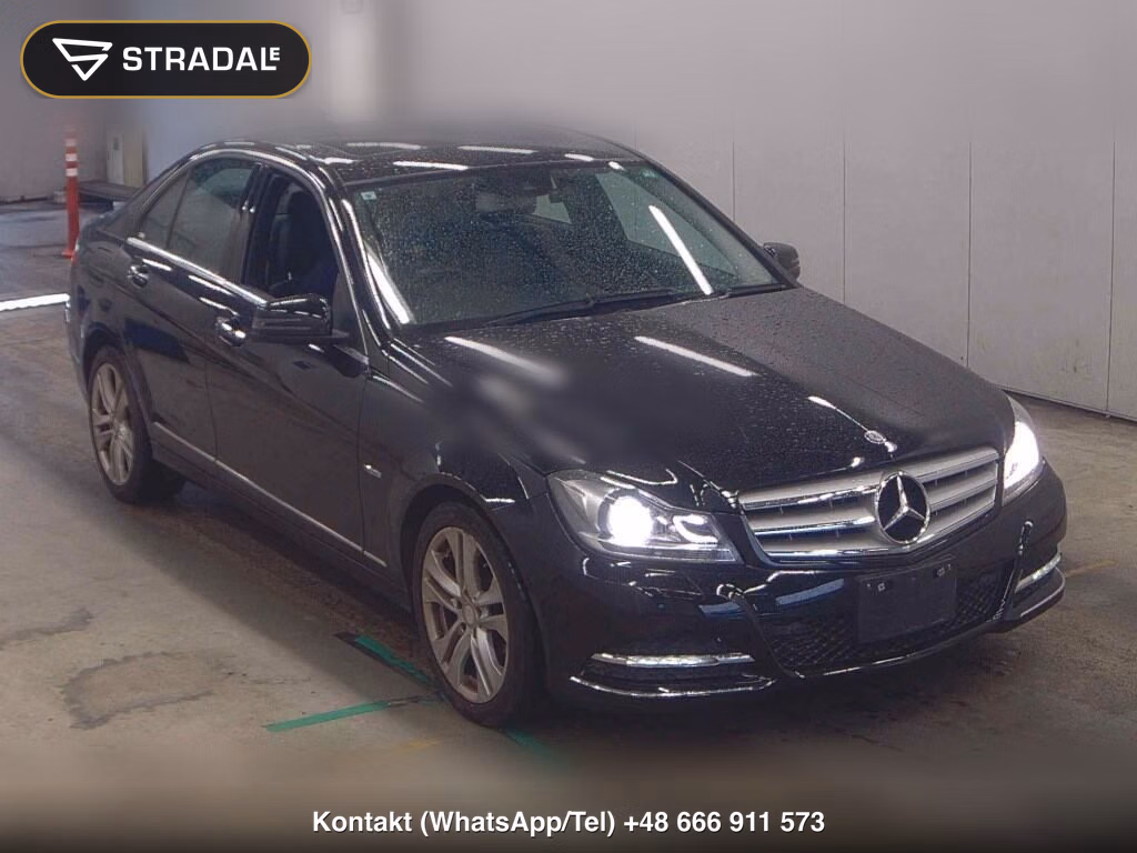 MERCEDES BENZ C-CLASS 4D C200 BLUEEFFICIENCY AVANTGARDE 2011, aukcja z Japonii, zdjęcie 1