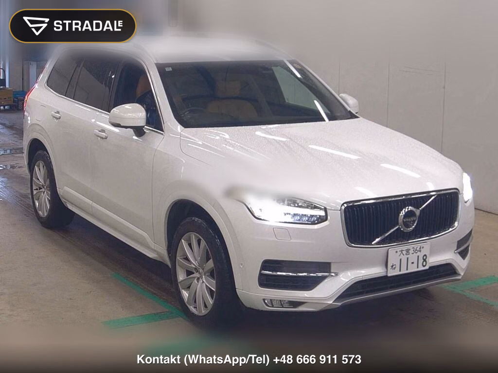 VOLVO XC90 4WD T5 AWD MOMENTUM 2016, aukcja z Japonii, zdjęcie 1
