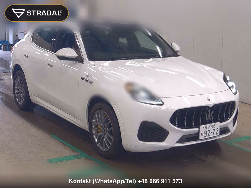 MASERATI GRECALE 4WD 2024, aukcja z Japonii, zdjęcie 1
