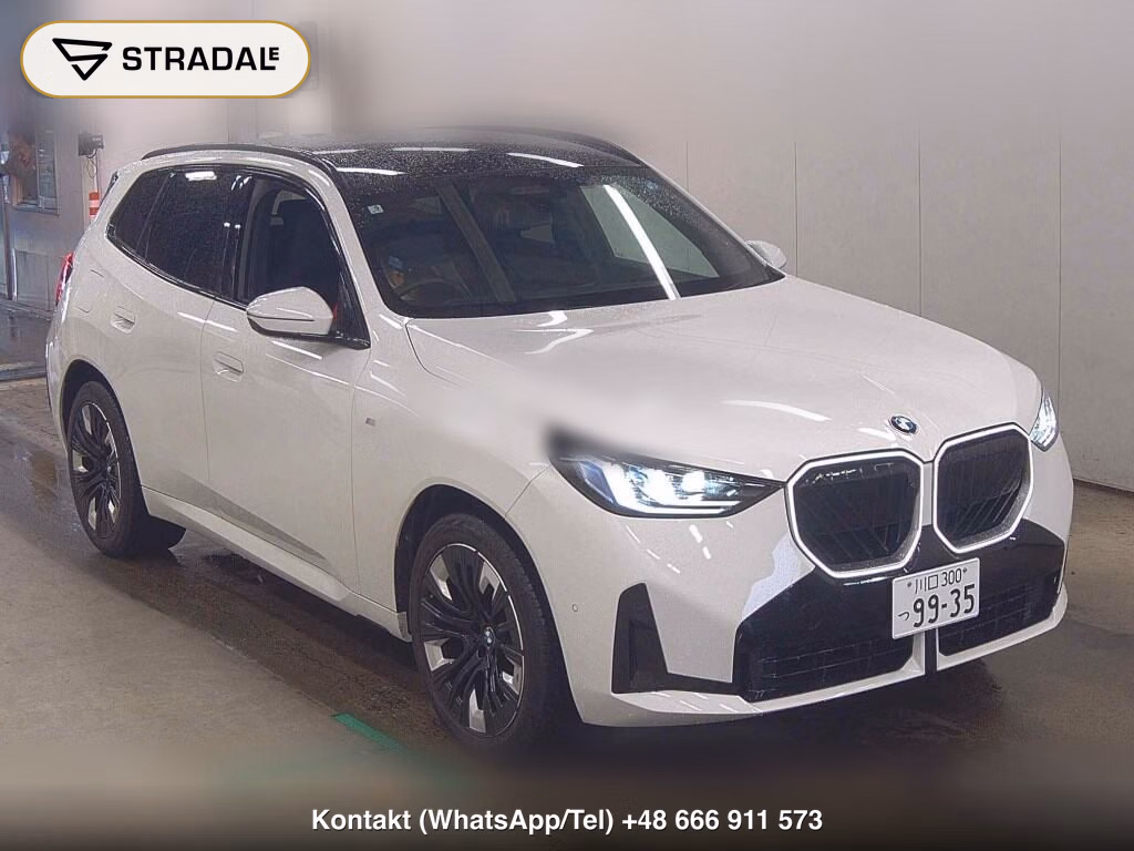 BMW X3 4WD 20D XDRIVE M-SPORT 2025, aukcja z Japonii, zdjęcie 1