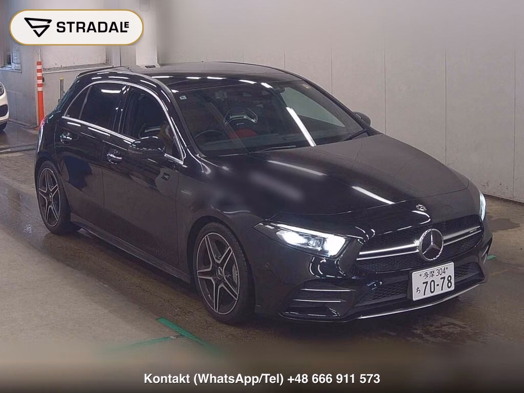 MERCEDES AMG A-CLASS 5D 4WD A35 4MATIC 2019, aukcja z Japonii, zdjęcie 1