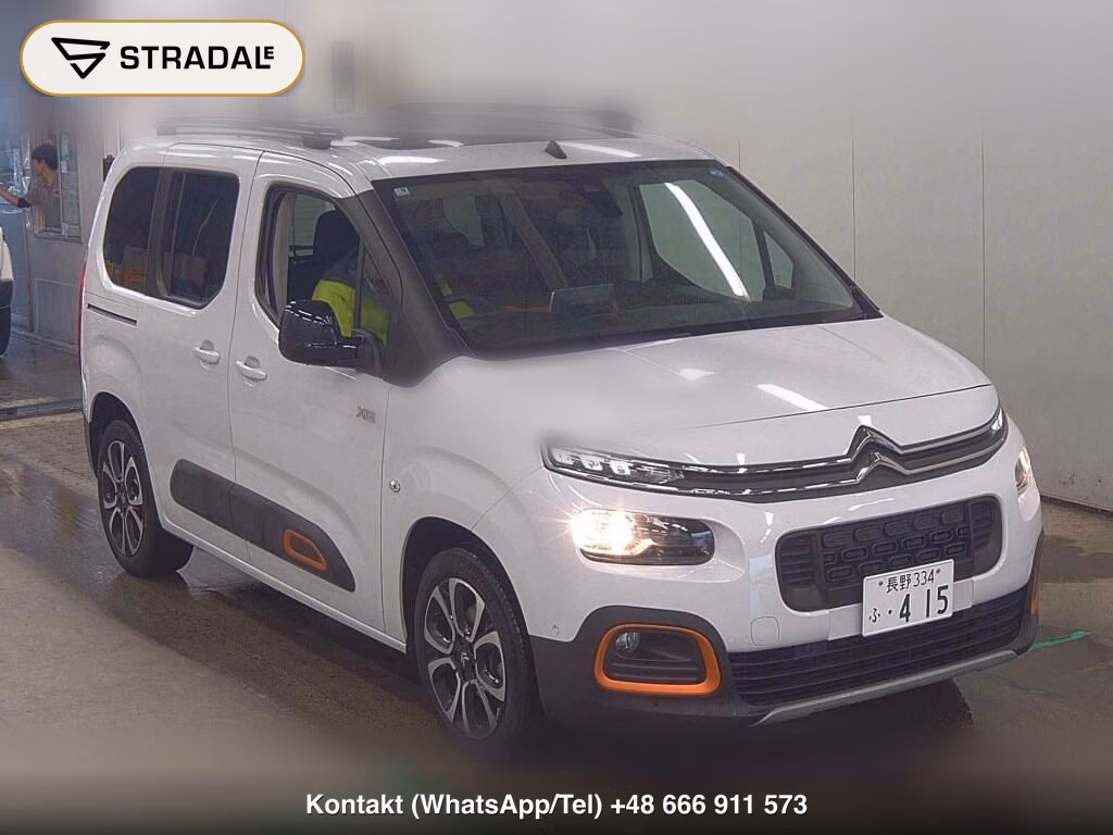 CITROEN BERLINGO SHINE XTR PACK 2023, aukcja z Japonii, zdjęcie 1